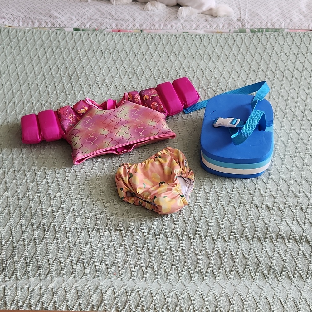 Baby girl swimming lot 2t-3t